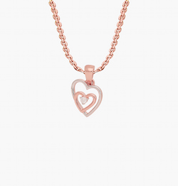 The Heart in Heart Pendant